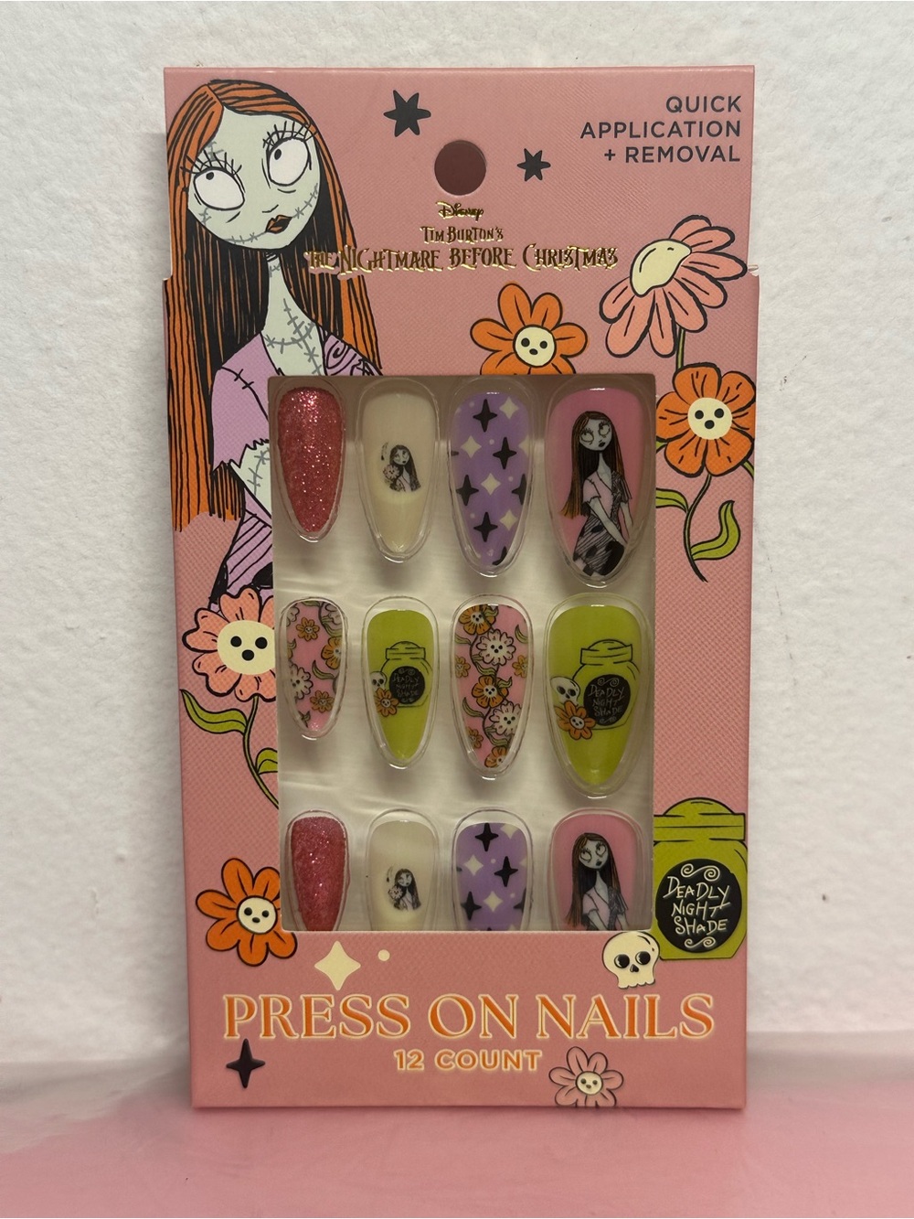 Press On Nails - Sally Nightmare Before Christmas